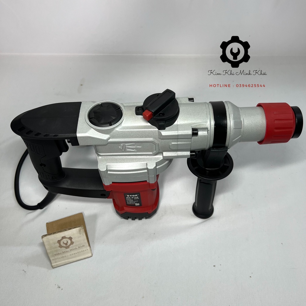 Máy khoan đục bê tông ETOP công suất lớn 1050W | Máy khoan đục 2 chức năng XH-5126