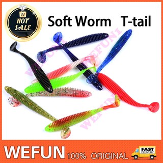 Bộ 10 mồi câu cá giả hình sâu róm nhiều màu sắc