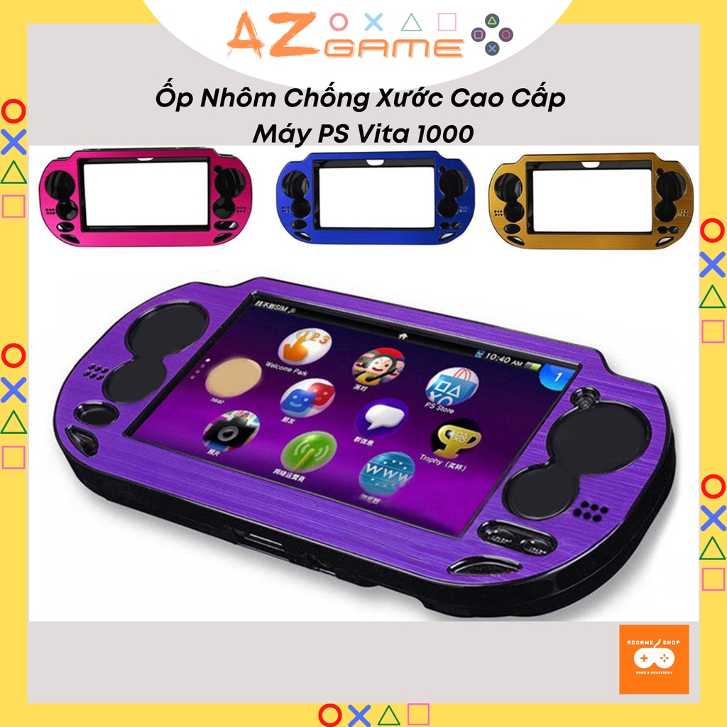 Ốp Case Nhôm Aluminum Cho Máy Sony PS Vita 1000