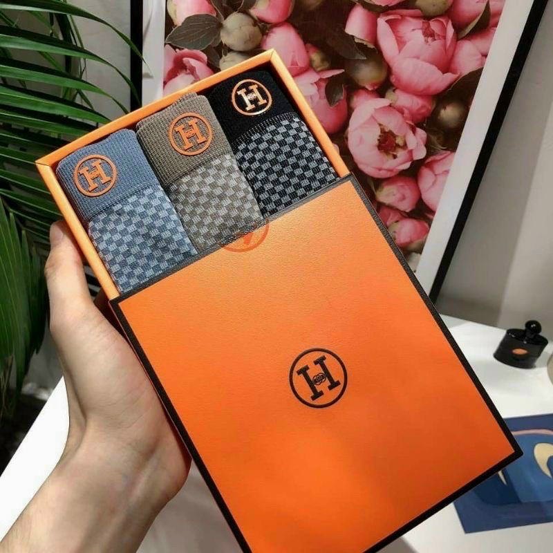 Combo 3 Quần sịp đùi nam chất cotton dày dặn  thông hơi co dãn 4 Chiều