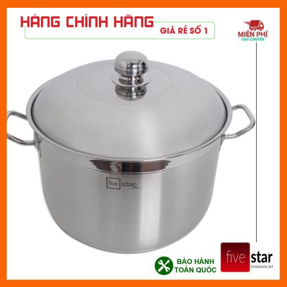 NỒI LUỘC GÀ INOX 20 LÍT, 3 đáy inox, siêu to khổng lồ. Nồi luộc gà bếp từ.