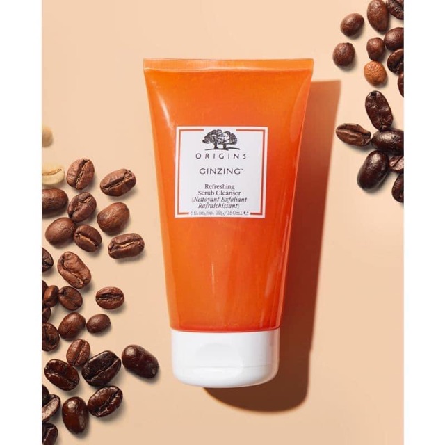 Sữa rửa mặt tẩy tế bào chết Origins Ginzing Refreshing Scrub Cleanser