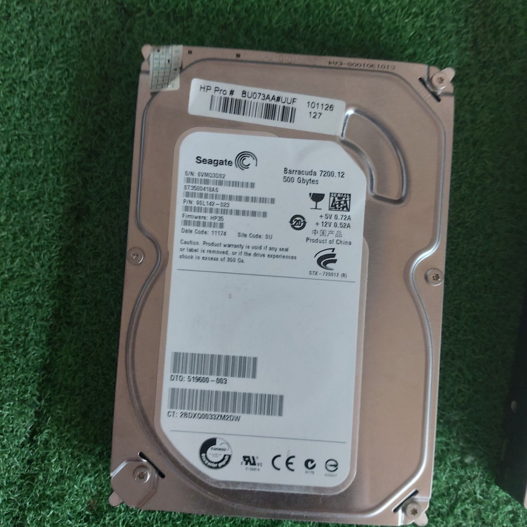Ổ cứng HDD 500Gb máy bàn cũ hoạt động tốt - Mẫu ngẫu nhiên tùy đợt hàng