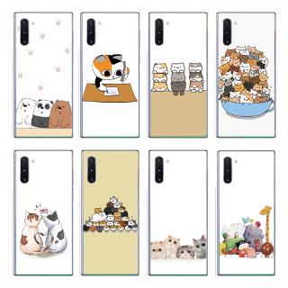 Ốp điện thoại TPU họa tiết hình hoạt hình cho Samsung Galaxy Note 10 / Note 10 + Plus