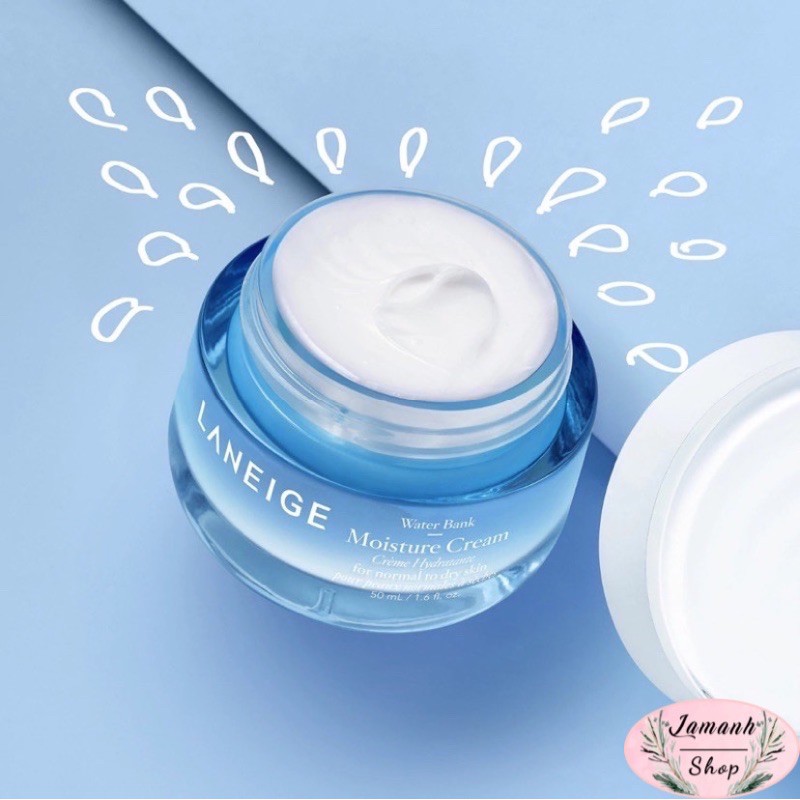 ( CHÍNH HÃNG ) Kem Dưỡng Ẩm Và Cấp Nước Laneige Water Bank Hydro Cream EX Mini 20ml
