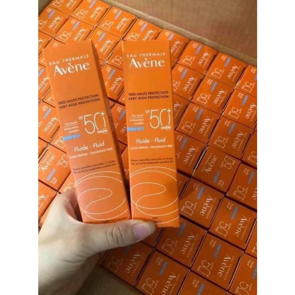 Kem Chống Nắng Avene SPF 50+ 50ml ( Hàng Chính Hãng ) GentsOfficialStore