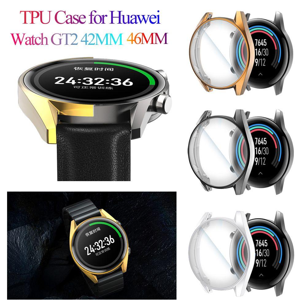 BTLIMER Ốp TPU Siêu MỏNg BảO Vệ MàN HìNh Cho ĐồNg Hồ Huawei Watch GT 2 46mm 42mm