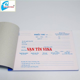 Compo 10 quyển Phiếu thu 2 liên 13x19cm