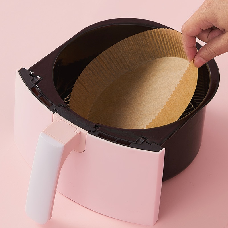 Giấy Lót Nồi Hấp Chống Dính Hình Tròn Dùng Một Lần