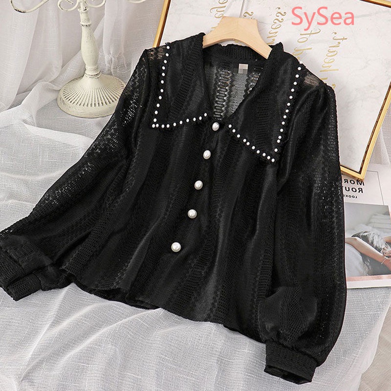 Áo Sơ Mi Chiffon Tay Dài Thời Trang Cho Nữ