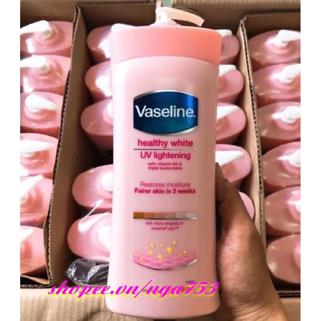 Sữa Dưỡng Thể Vaseline 725ml - Màu Hồng 100% chính hãng. shop 99K cung cấp và bảo trợ.