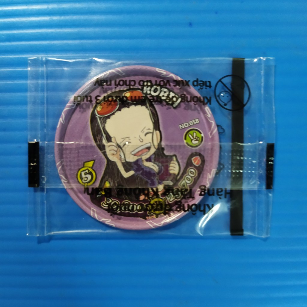 [Một Thẻ ] Thẻ bài toonies One Piece thẻ leng keng dạng chibi đầu to Luffy mũ rơm Nguyên seal tổng hợp 1