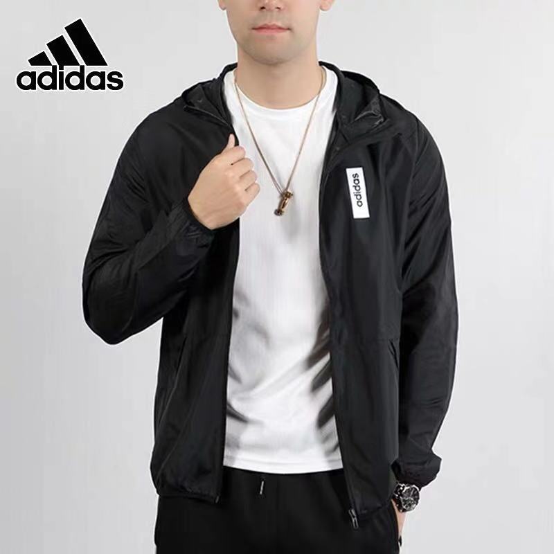 Áo Khoác Gió Adidas 100% Chính Hãng Thời Trang Cho Nam Nữ