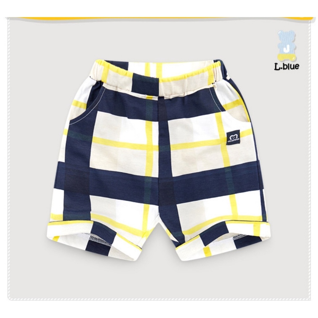 Quần short kẻ bé trai Jeis. HA1297
