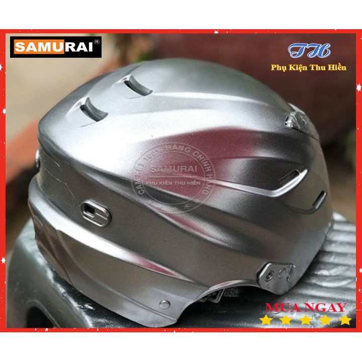 Combo 4 Chai Sơn xịt Samurai Màu Bạc Lấp Lánh Gồm: UCH210 - 3/124 - 39/1701 - K1K