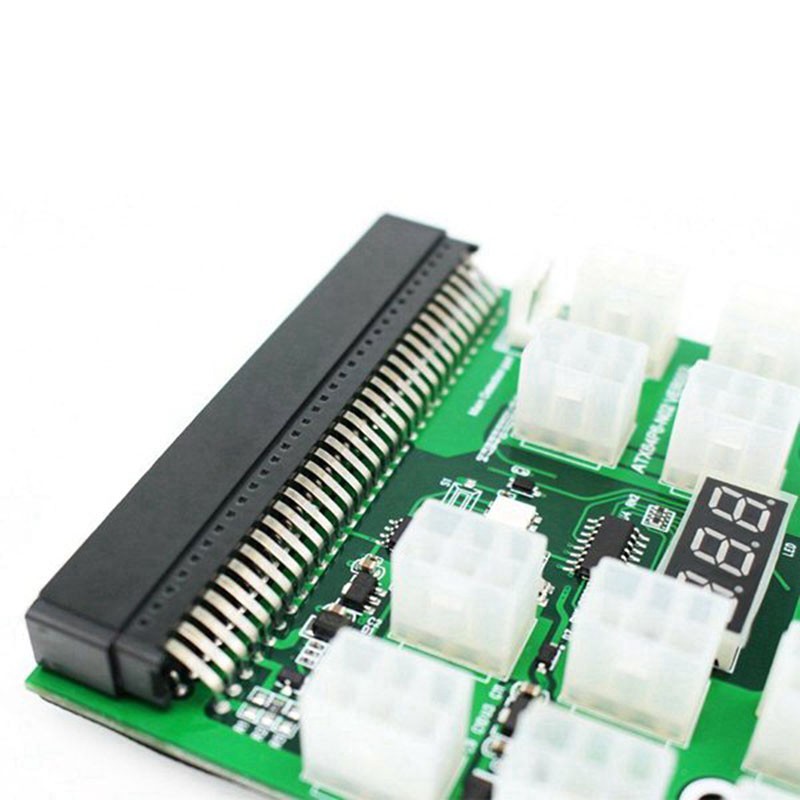 Bảng Mạch Chuyển Đổi Nguồn Điện Pci-E 12v 64pin Sang 12x6pin