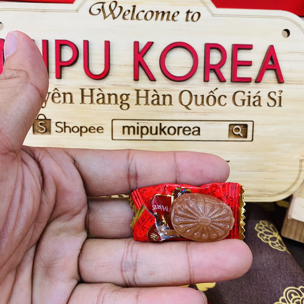 Kẹo Hồng Sâm Vitamin Hàn Quốc bịch 200g