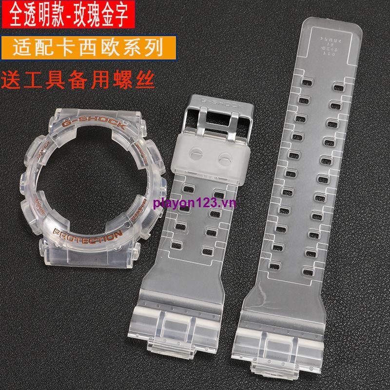 Dây đeo tay trong suốt thay thế cho đồng hồ casio G - SHOCK GA gd - 100/130-110/120/140