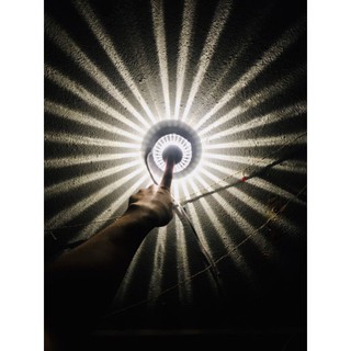 Đèn LED Hào Quang Phật Kim Sắc_D8cmxH7cm