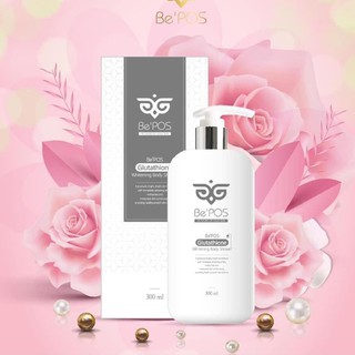 Sữa tắm dưỡng trắng da toàn thân, sữa tắm ủ trắng toàn thân Be’POS Glutathione Whitening Body Shower chính hãng Hàn Quốc
