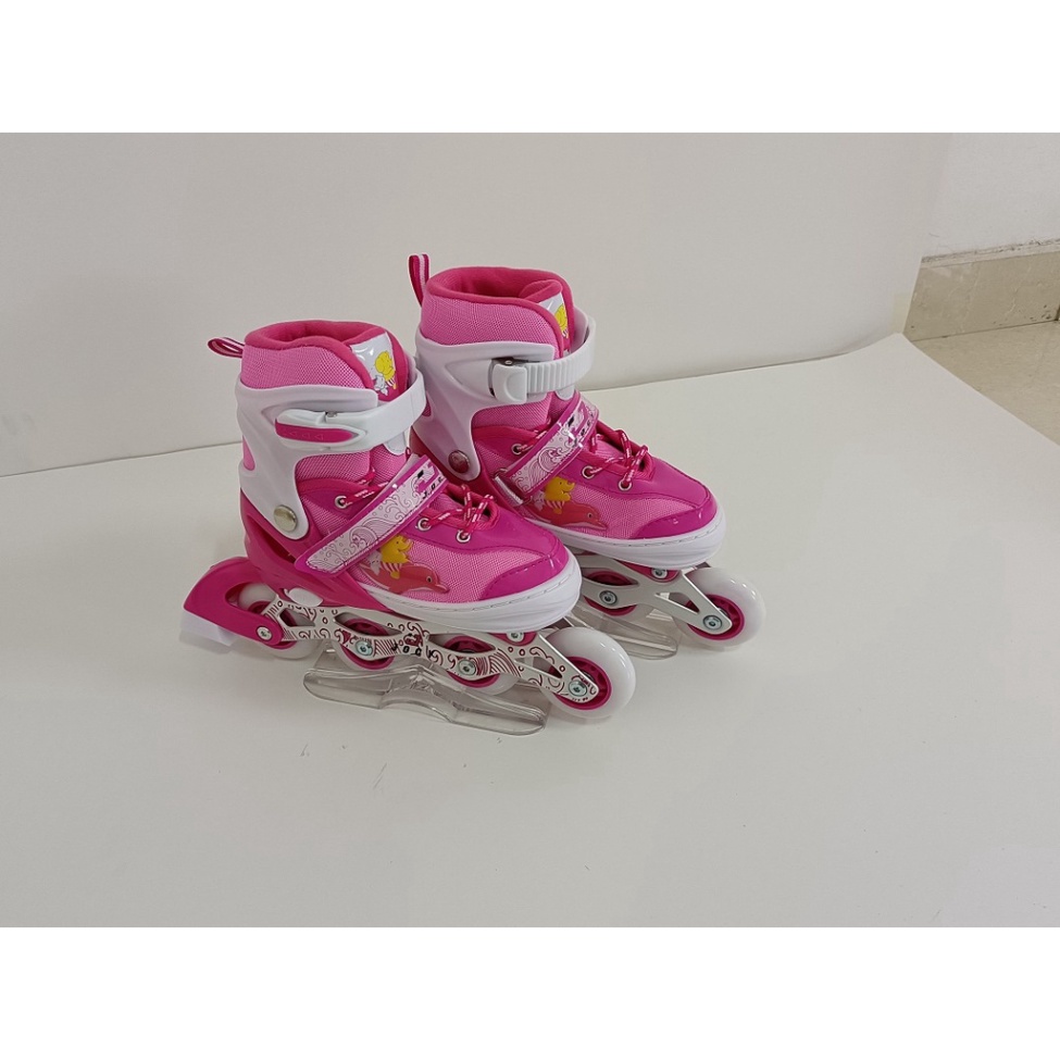 Giày patin trẻ em Jocy Mega giá rẻ cho bé có thể tăng size an toàn cao cấp
