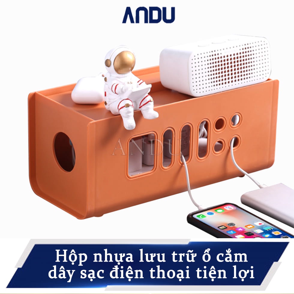 Hộp Đựng Ổ Điện, Hộp Nhựa Đựng Ổ Cắm Điện An Toàn Cho Trẻ và Gia Đình Chống Cháy Nổ