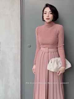 Bán sỉ chân váy xếp ly sll