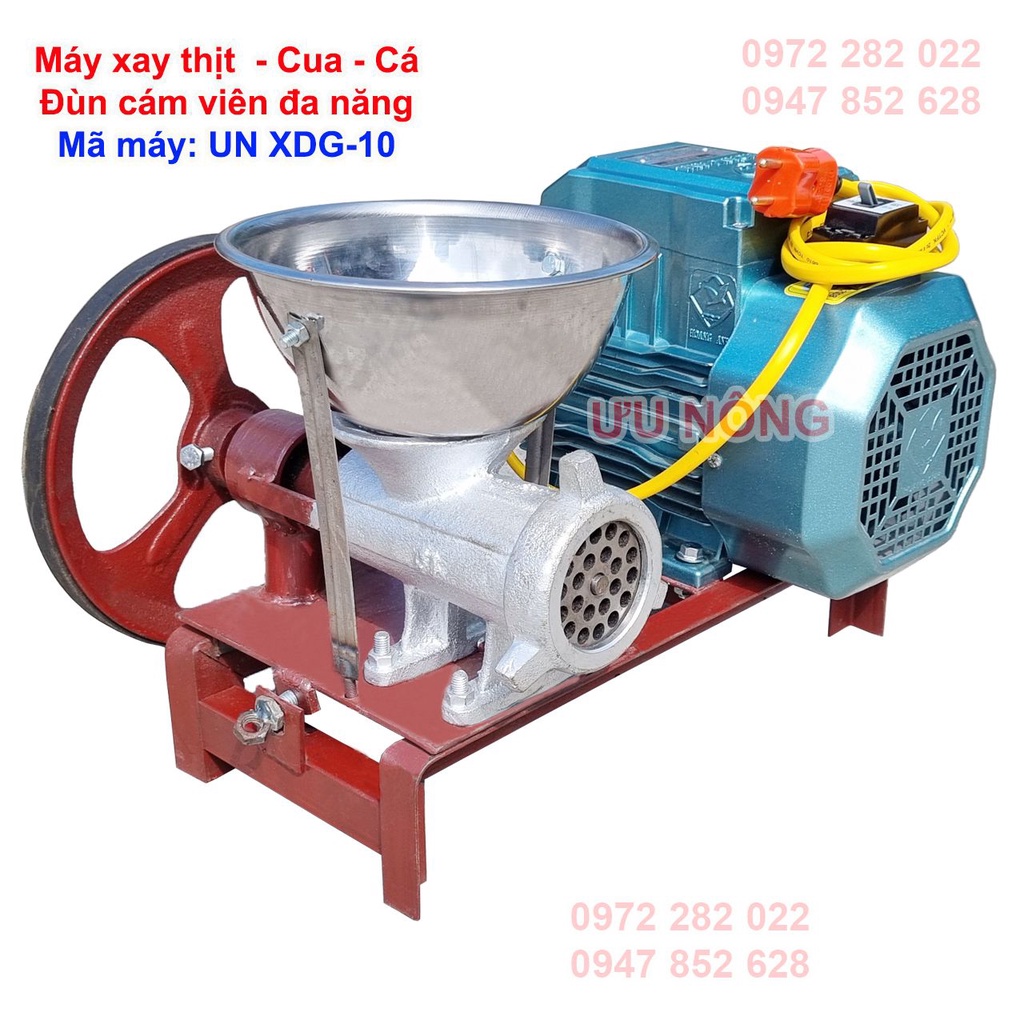 Máy xay thịt - Xay Cua - Xay Cá -  Xay xương - Đùn cám đa năng Cối 10