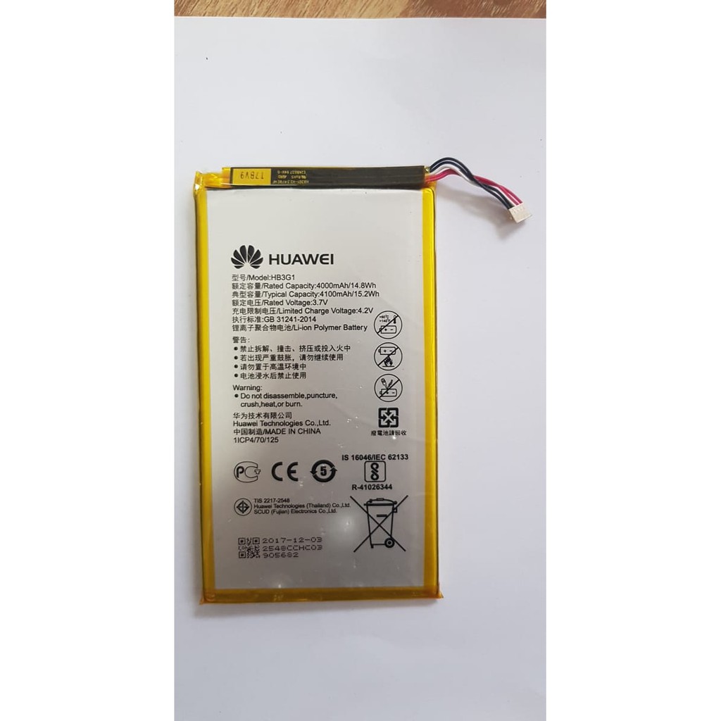 Pin Huawei T1-701 HB3G1 ZIN Tháo Máy