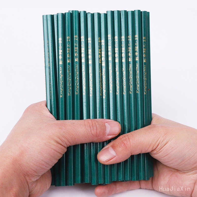 Bút Chì Gỗ HB 2hb Hình Tam Giác / Lục Giác / Gỗ log