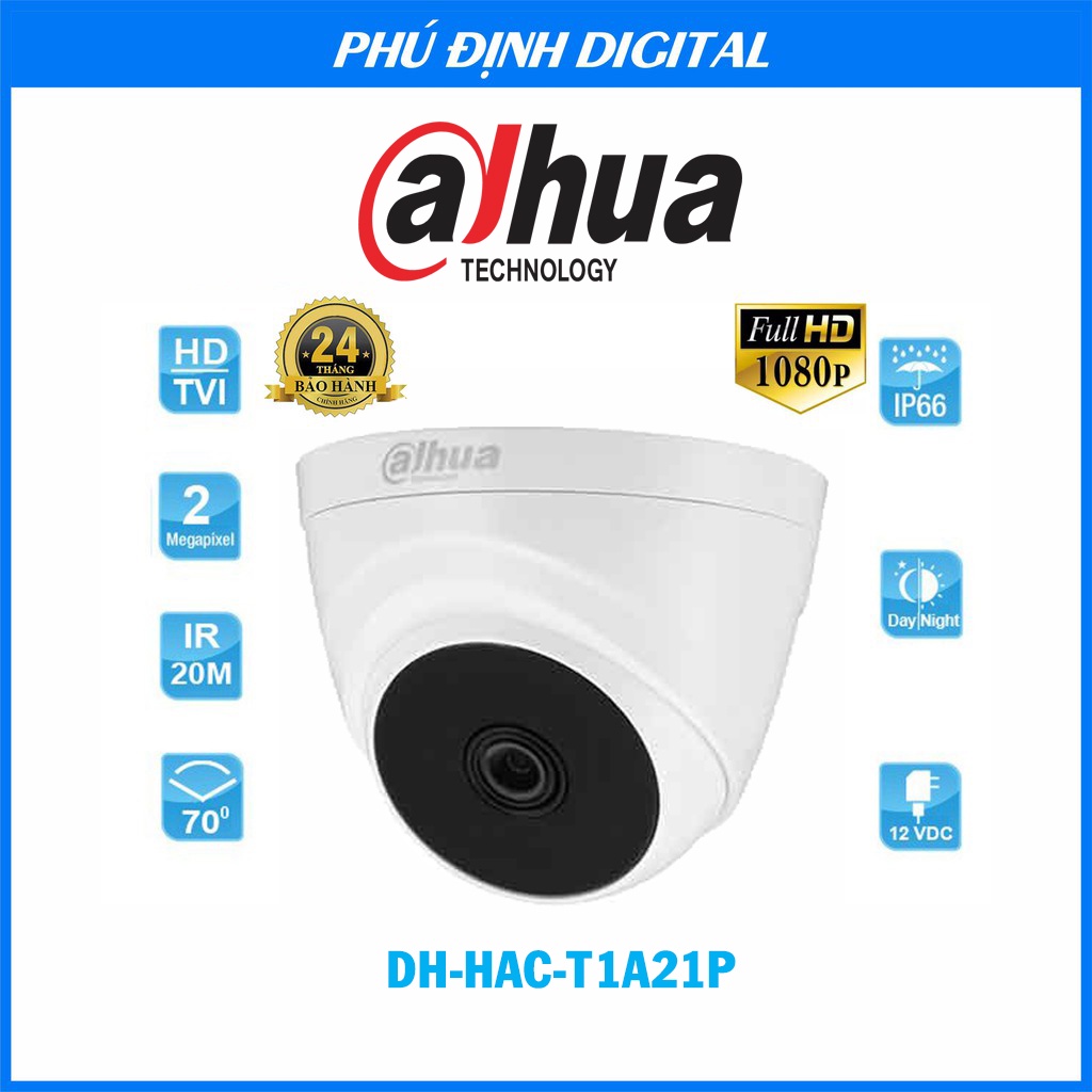 TRỌN BỘ 16 CAMERA DAHUA 2MP SIÊU NÉT - BẢO HÀNH 24 THÁNG