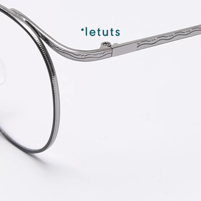 Gọng kính Métallo No.1 phong cách vintage kim loại cao cấp Letuts LTC00111