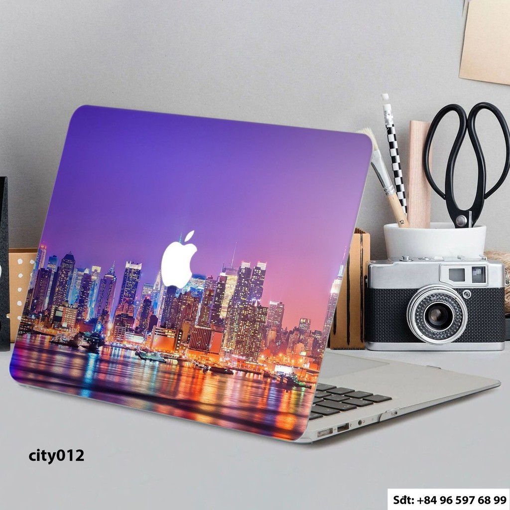 [ SIÊU CHẤT]  Dán decal cho các dòng Macbook Pro  in nhiều mẫu City cực đẹp