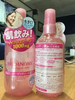 Xịt khoáng Hadanomy Collagen Mist