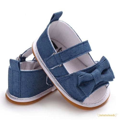 Giày Sandal Mềm Xinh Xắn Cho Bé Từ 0-18 Tháng Tuổi