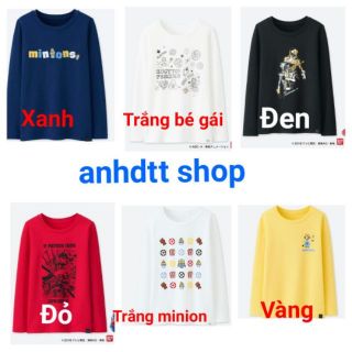 (Hàng xách tay Nhật) Áo giữ nhiệt extra warm kids Minions Uniqlo Japan