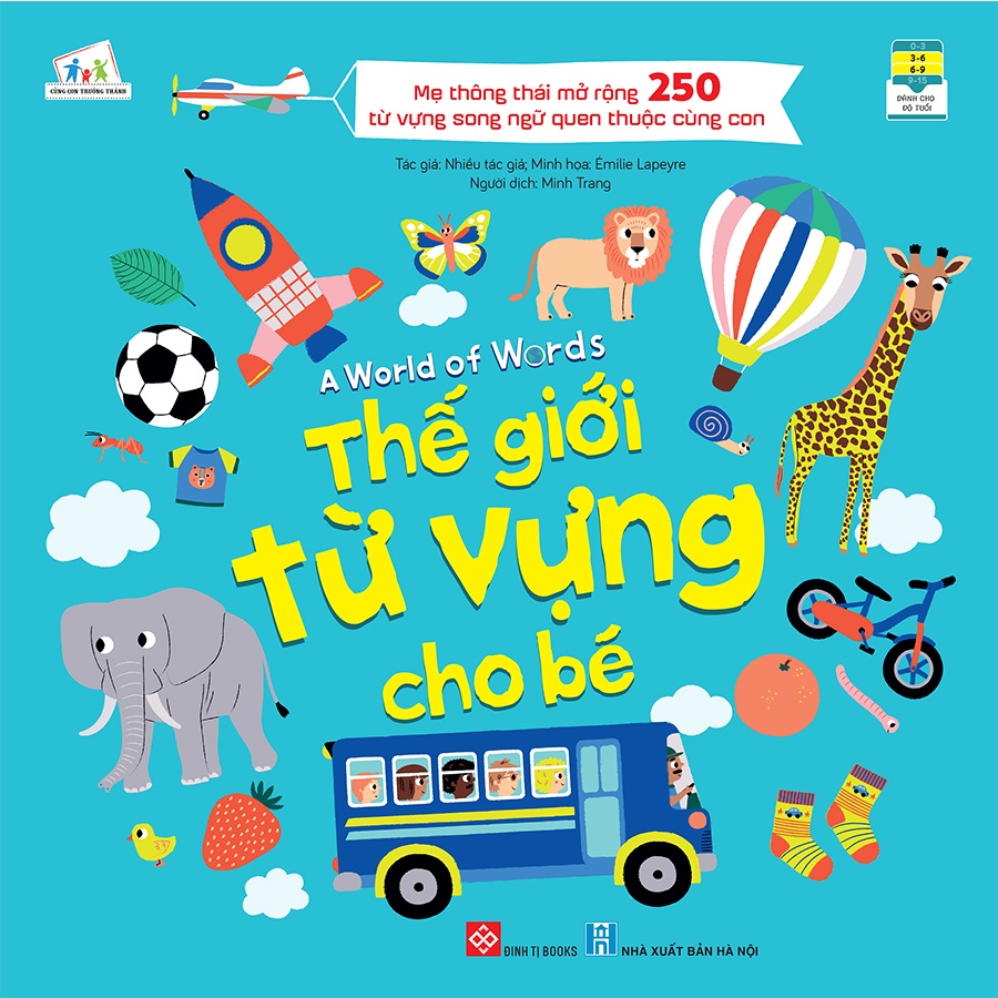 Sách-A world of words - Thế giới từ vựng cho bé đt