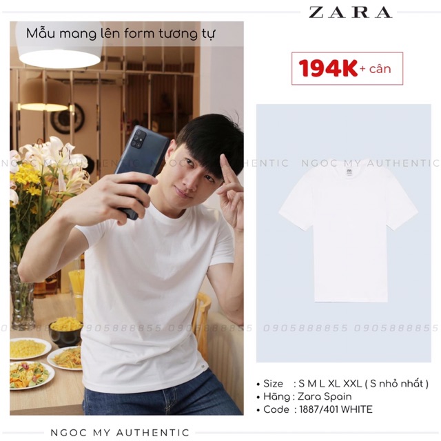 Áo phông nam zara