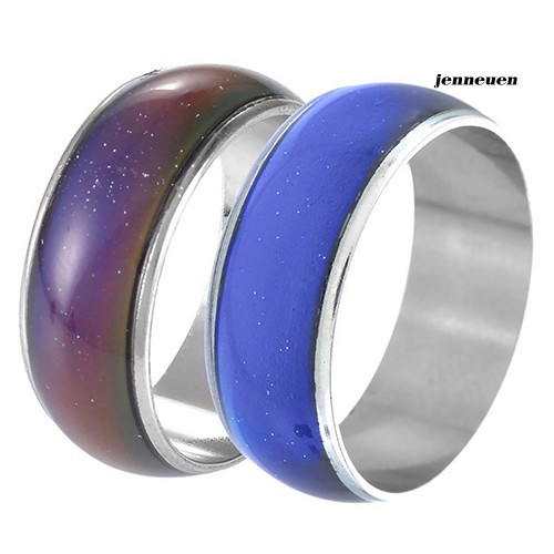 Set 3 Nhẫn Thay Đổi Màu Sắc Theo Nhiệt Độ Dành Cho Cả Nam Và Nữ