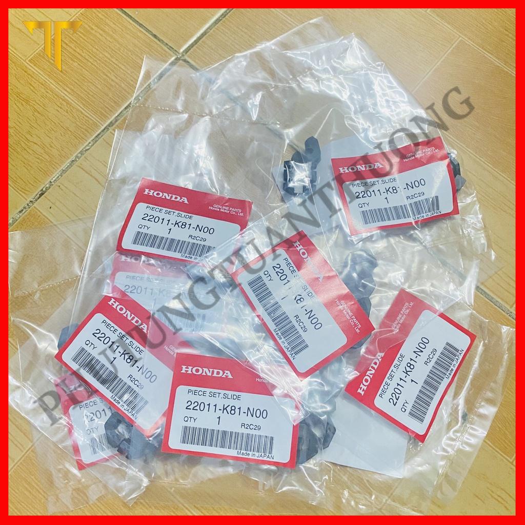 Kẹp Trượt Nồi Trước (Cao Su Trượt) Chính Hãng Japan cho xe tay ga Honda 110cc
