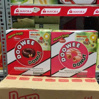 Bánh donut doowee socola HSD 2021