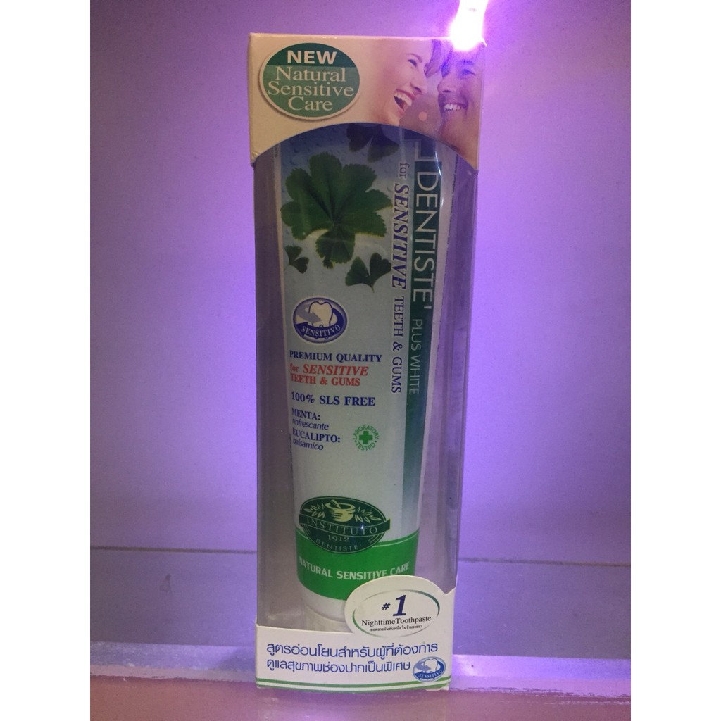 Kem Đánh Răng Thảo Dược Dentiste Plus White 90g - 100g - Thái Lan