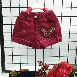 Quần short Kaki bé gái, quần đùi kaki bé gái