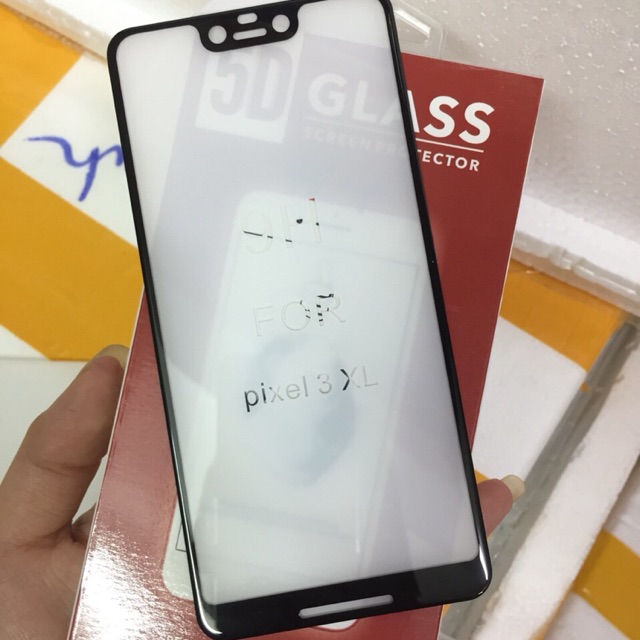 Kính full màn 5D xịn cho google pixel 3Xl