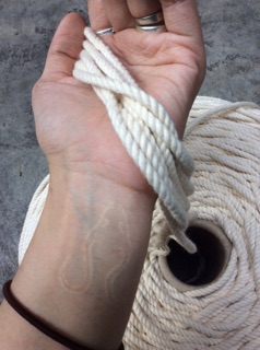 Dây macrame 100% cotton 3mm và 5mm