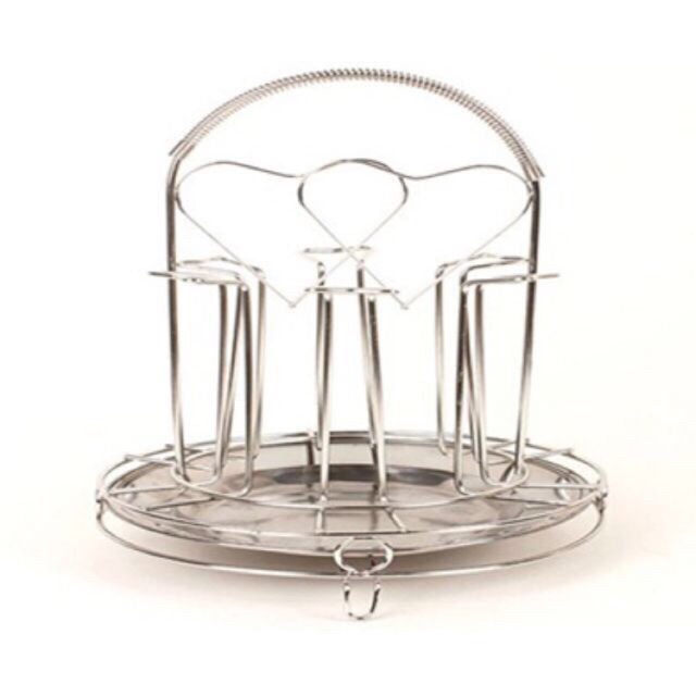 Khay úp cốc inox