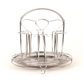 Khay úp cốc inox