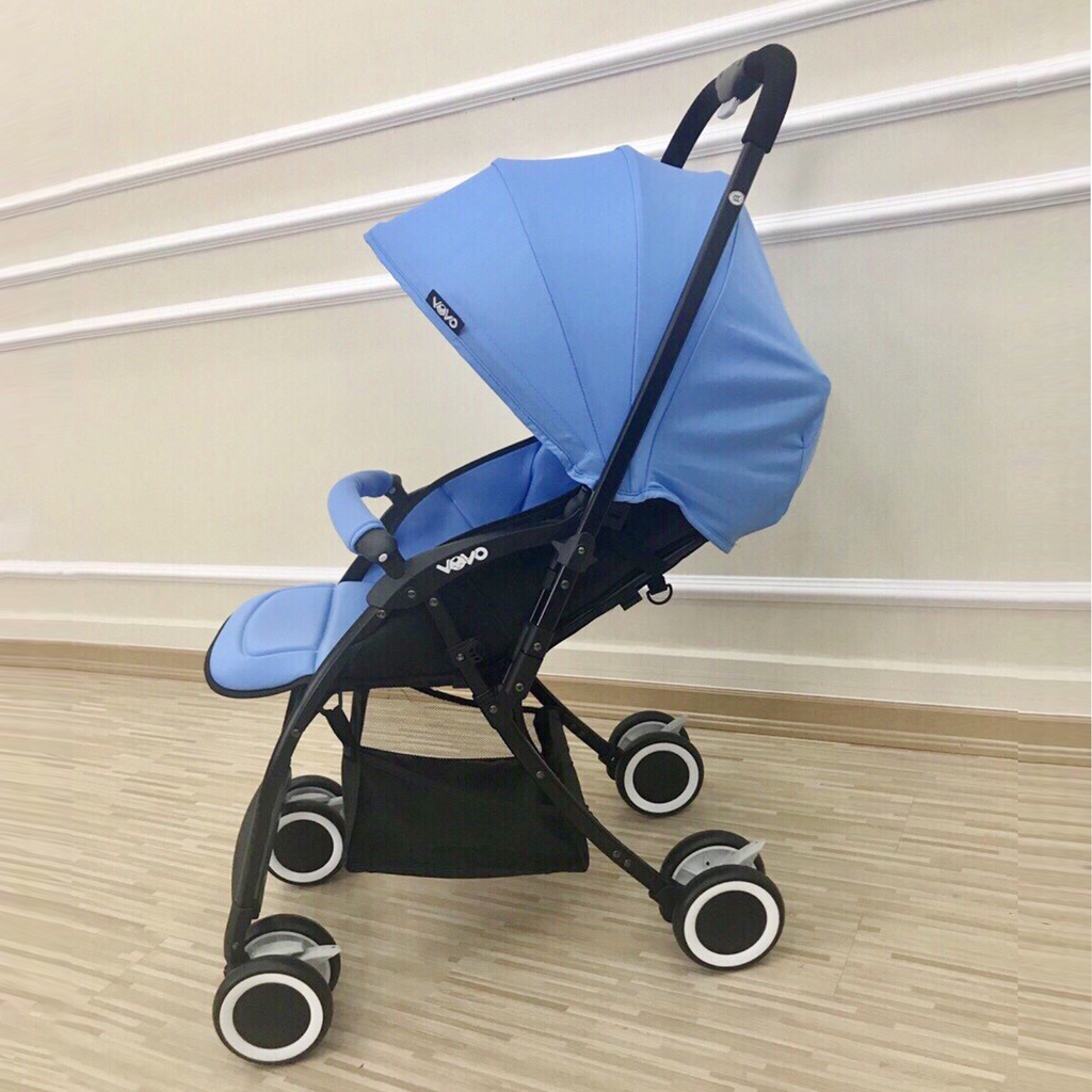 Xe Đẩy VOVO 2 Chiều Thiết Kế Thông Minh Gọn Nhẹ Tiện Dụng Có Thể Gấp Lại Dễ Dàng An Toàn Cho Bé Yêu