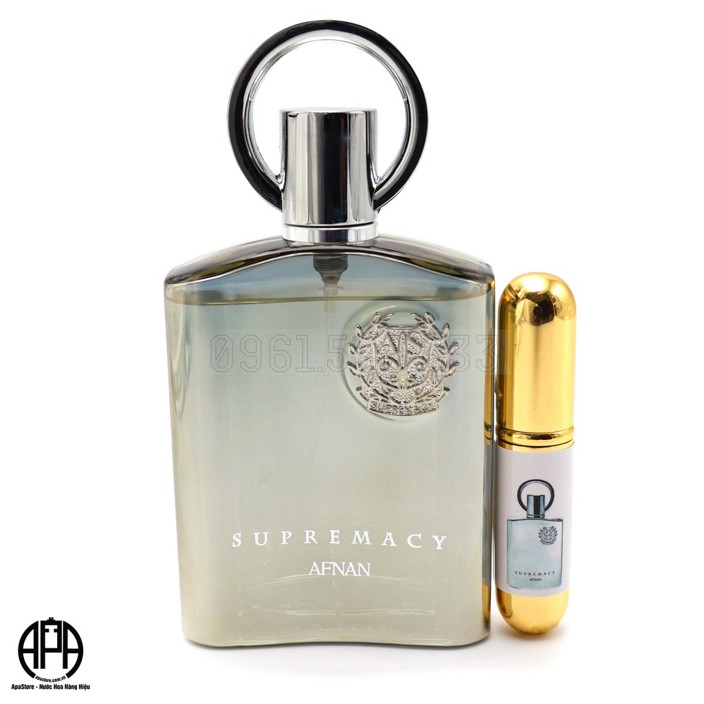 Nước Hoa Afnan Supremacy Silver Dung Tích 10ml Cho Nam