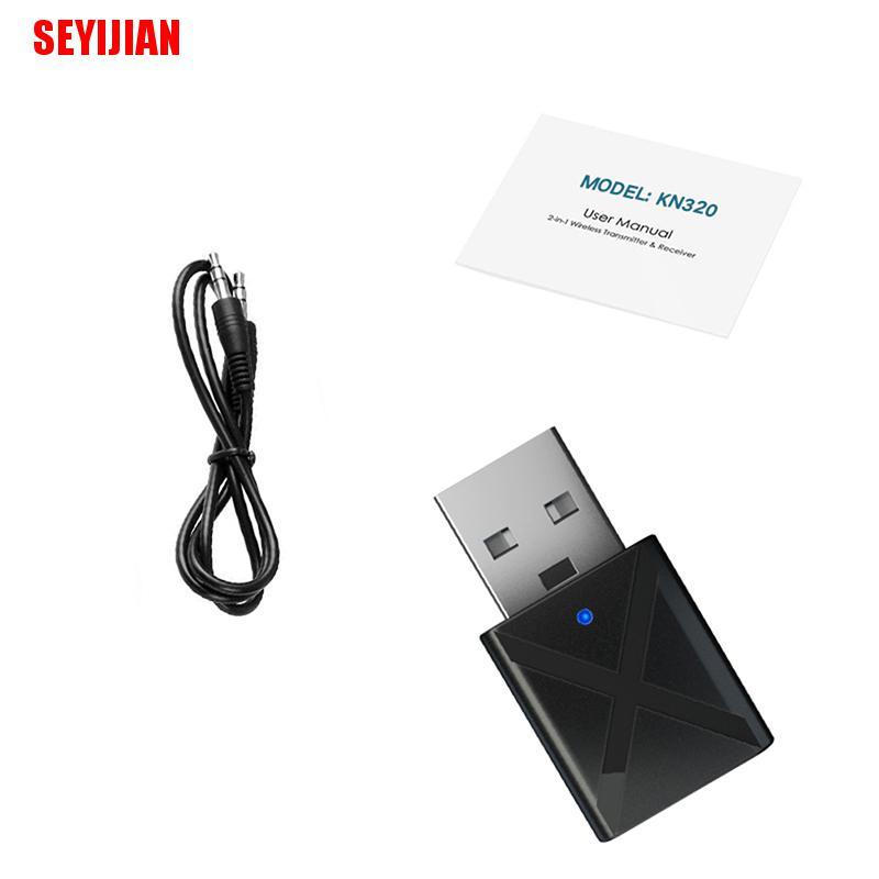 Bộ Thu Tín Hiệu Âm Thanh Bluetooth 2 Trong 1 Cho Xe Hơi